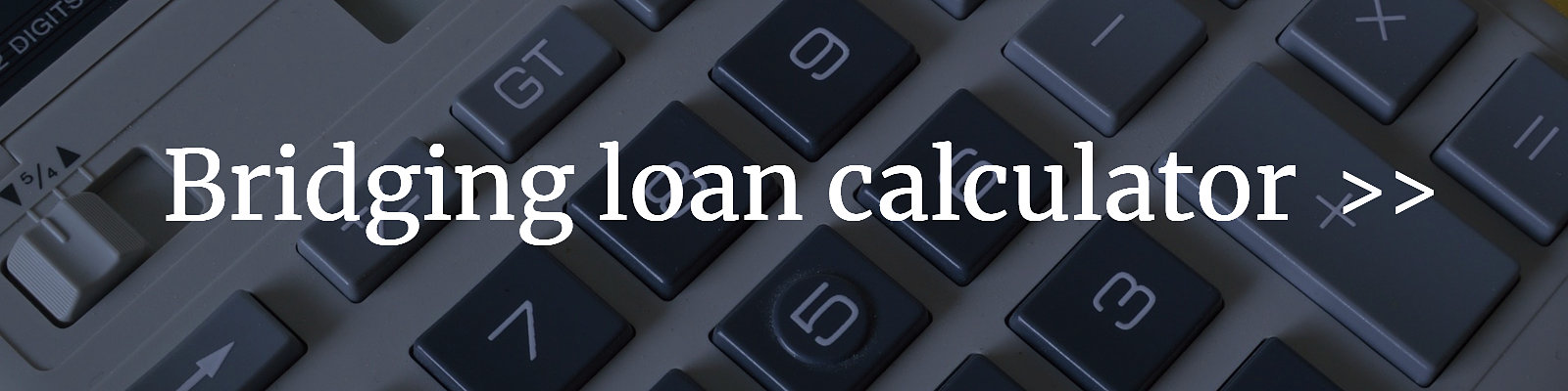 Bridging loan calculator