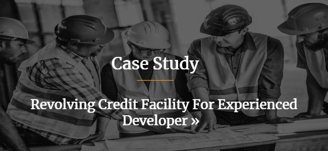 Revolving Credit Finance Facility For Experienced Developer