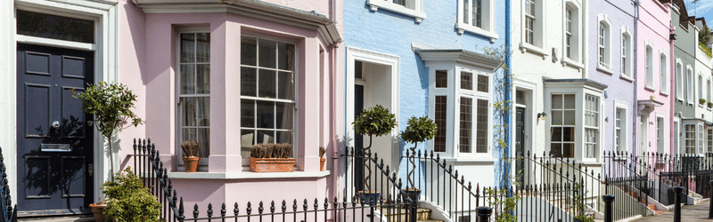 Mortgages for doctors and medical professionals, Clifton Private Finance - streetview of houses